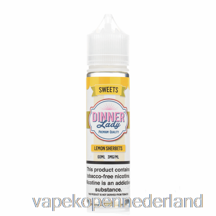 Vape Nederland Citroensorbets - Vape Diner Lady E-vloeistof - 60ml 6mg